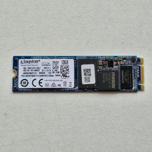 SSD Kingston 128 Go M.2 SATA – RBU-SNS8154P3/128GJ – 2280 – Testé