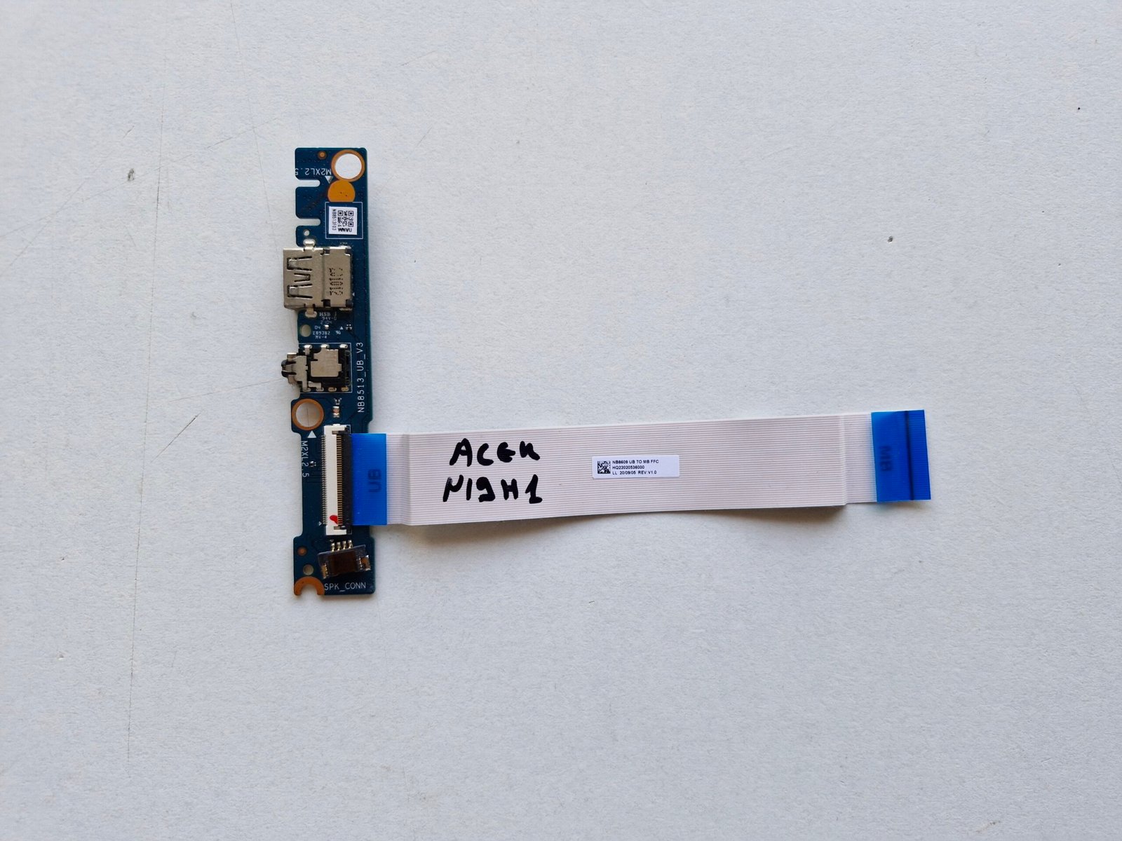 Carte USB Audio Acer Aspire N19H1 – NB8B513_USB_V3 + Nappe – Pièce d’origine