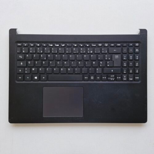 Clavier AZERTY + Palmrest Touchpad Acer N19H1 – Repose-Poignets Complet Noir
