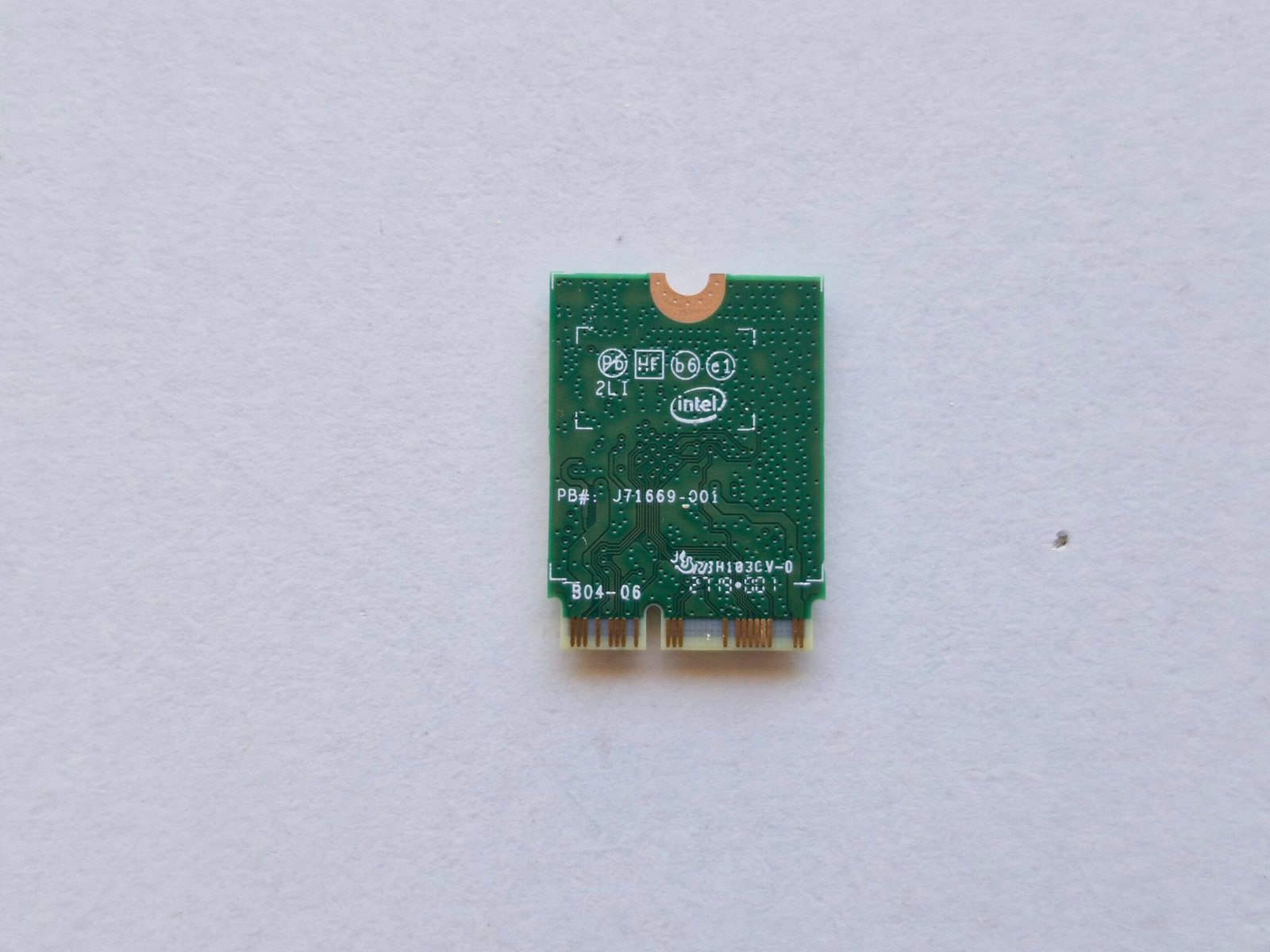 Carte WiFi Intel 9462NGW – Wireless-AC + Bluetooth – M.2 – FRU 01AX795 – Image 2