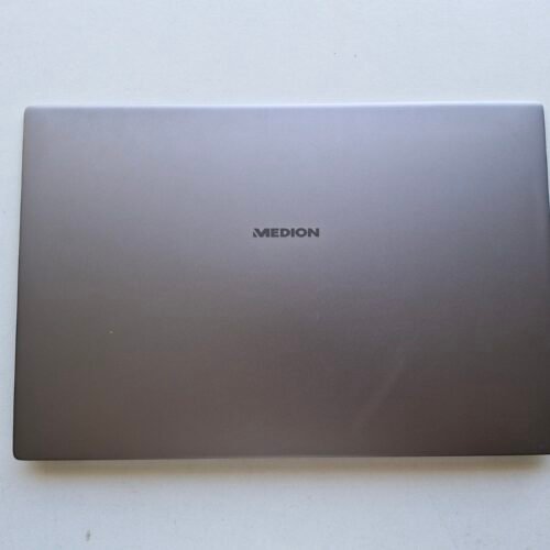 Coque Écran Medion E17201 – Capot LCD Arrière + Charnières + Antennes WiFi – Gris