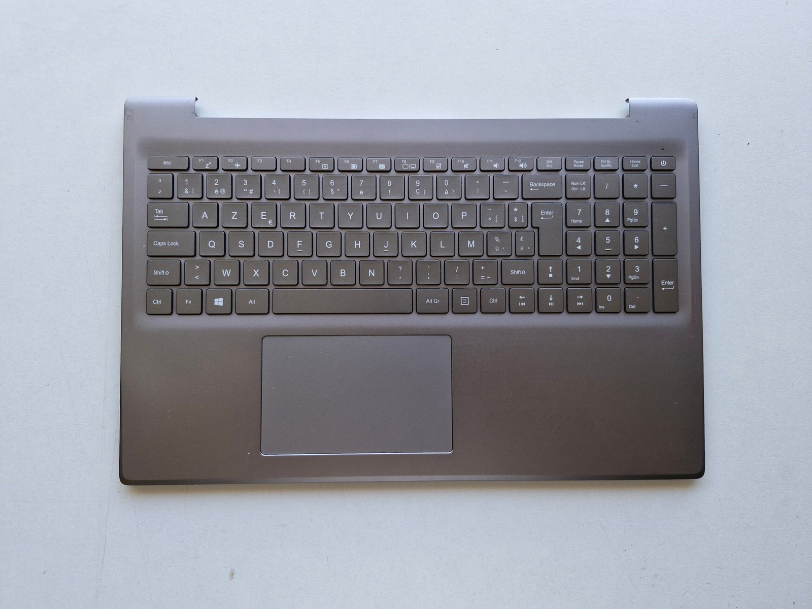 Palmrest Medion E17201 – Clavier AZERTY + Touchpad + Haut-Parleurs – Coque Supérieure