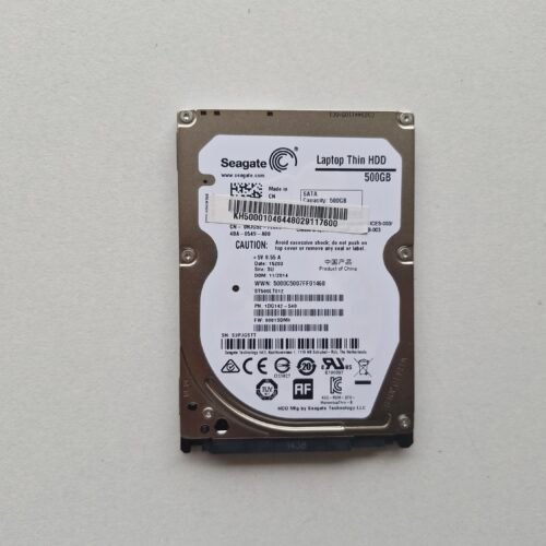 Disque Dur Seagate 500 Go 2.5" Slim 7mm SATA Laptop Thin HDD – ST500LT012