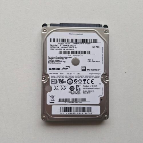 Disque Dur Seagate Samsung 1 To 2.5" SATA 9,5mm Standard – ST1000LM024