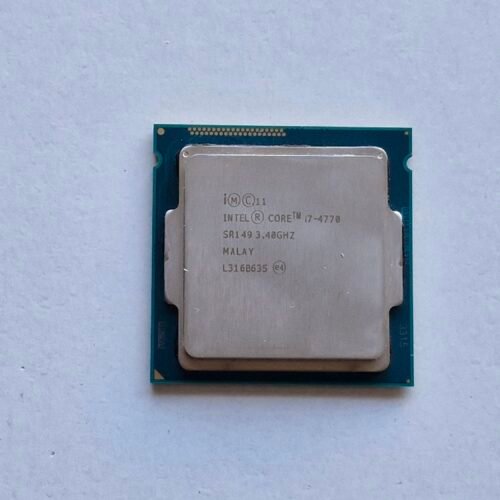 Processeur Intel Core i7-4770 3.40 GHz 4 Cœurs 8 Threads 8 Mo Cache LGA1150