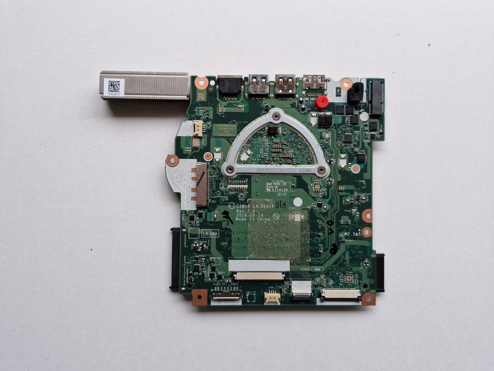 Carte Mère Acer Aspire ES1-523 AMD E1-7010 1.5 GHz – C5W1R LA-D661P Rev 2.0 – Image 2