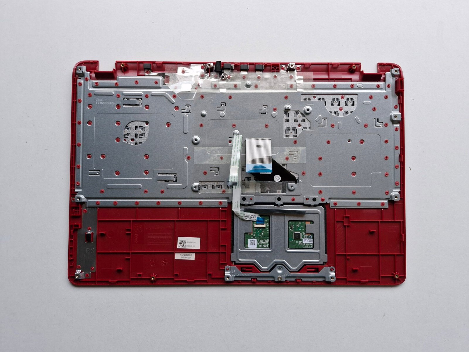 Clavier AZERTY Français + Palmrest Rouge + Touchpad Acer Aspire ES1-523-242L – Image 2