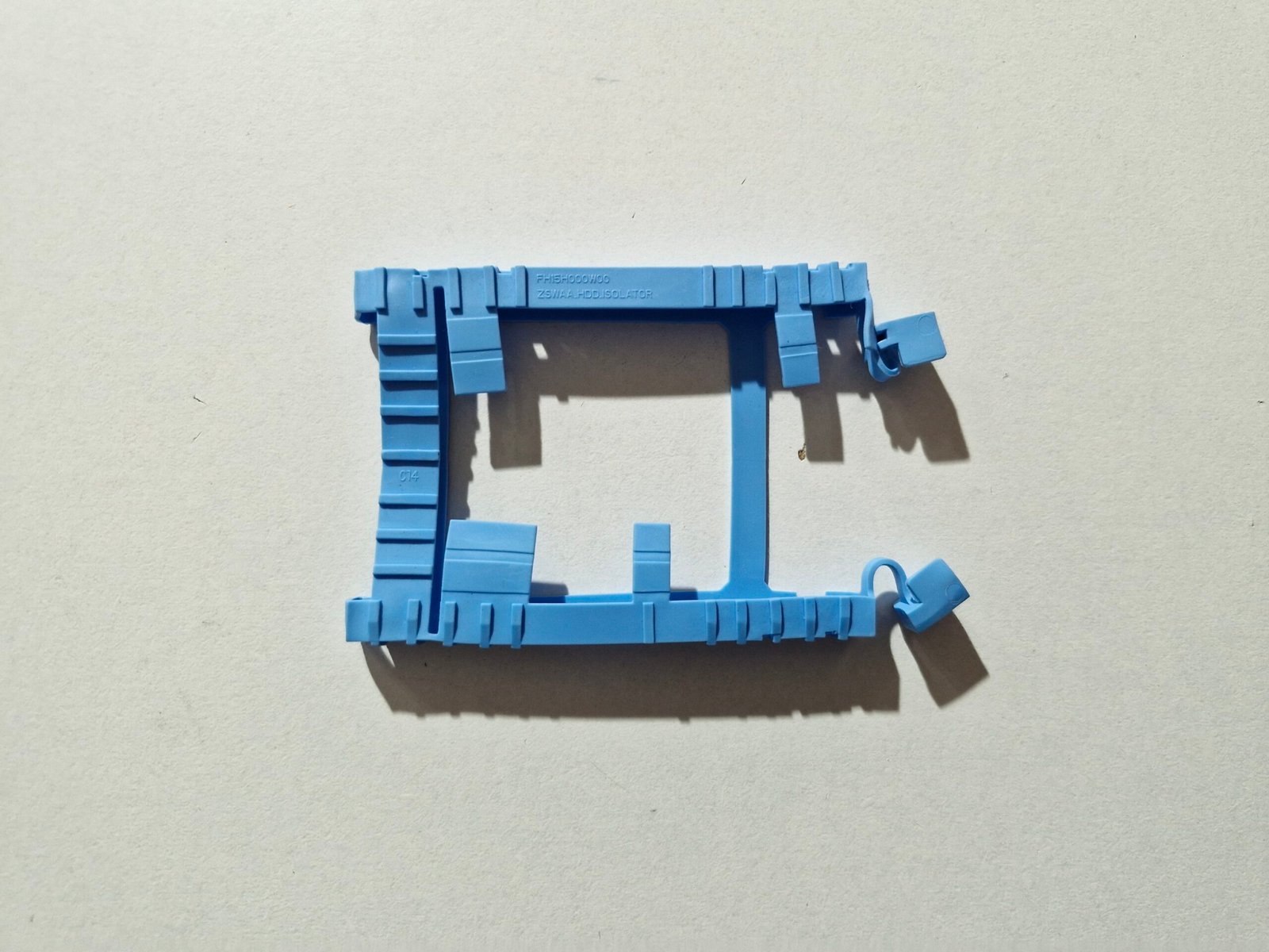Caddy Support HDD SSD Toshiba Satellite C50-B 2.5" Silicone Bleu Isolateur